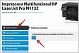 HP Laserjet M1132 como fazer download e instalar driver d